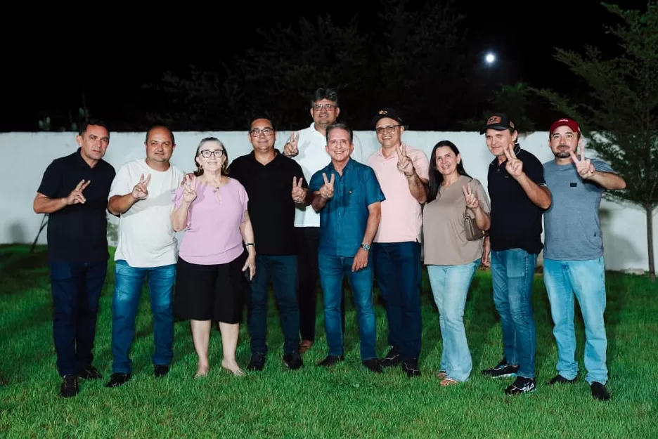 Apoio unânime: prefeito e os 9 vereadores de São Mamede, fortalecem pré-candidatura de Nabor ao Senado