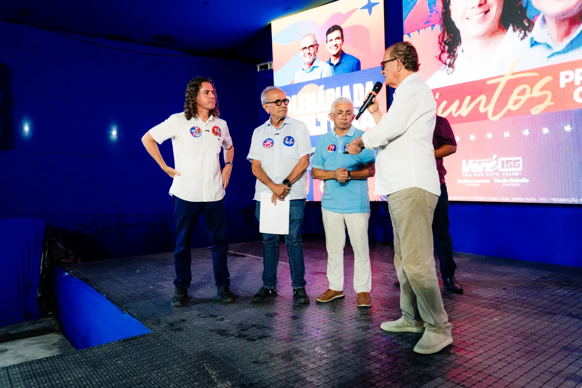 Cícero Lucena recebe apoio de militantes da cultura e reforça compromisso com apoio à cadeia produtiva do setor