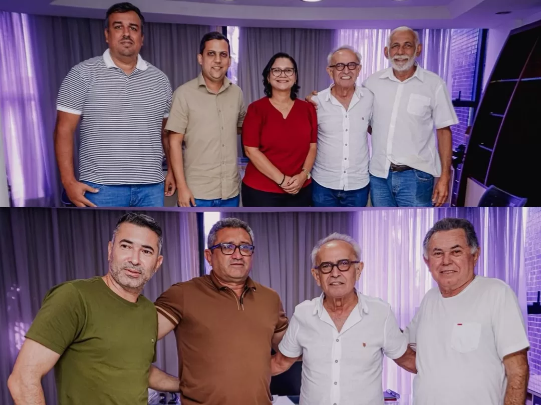 Cícero Lucena reforça apoios no Estado com adesão de grupos de situação de Serra Branca e oposição de Umbuzeiro