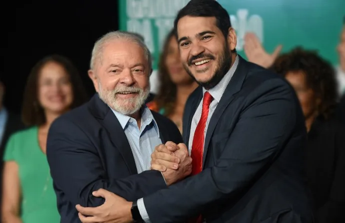 Lula e Jorge Messias