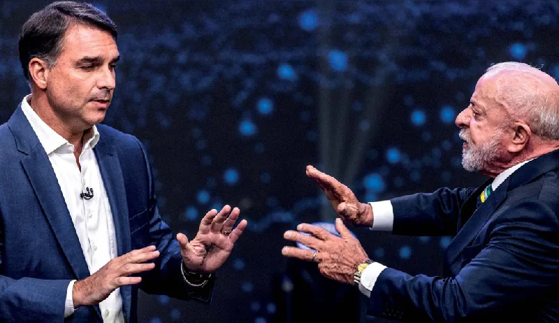 Flávio e Lula empatam 50% dos votos válidos, mostra Datafolha