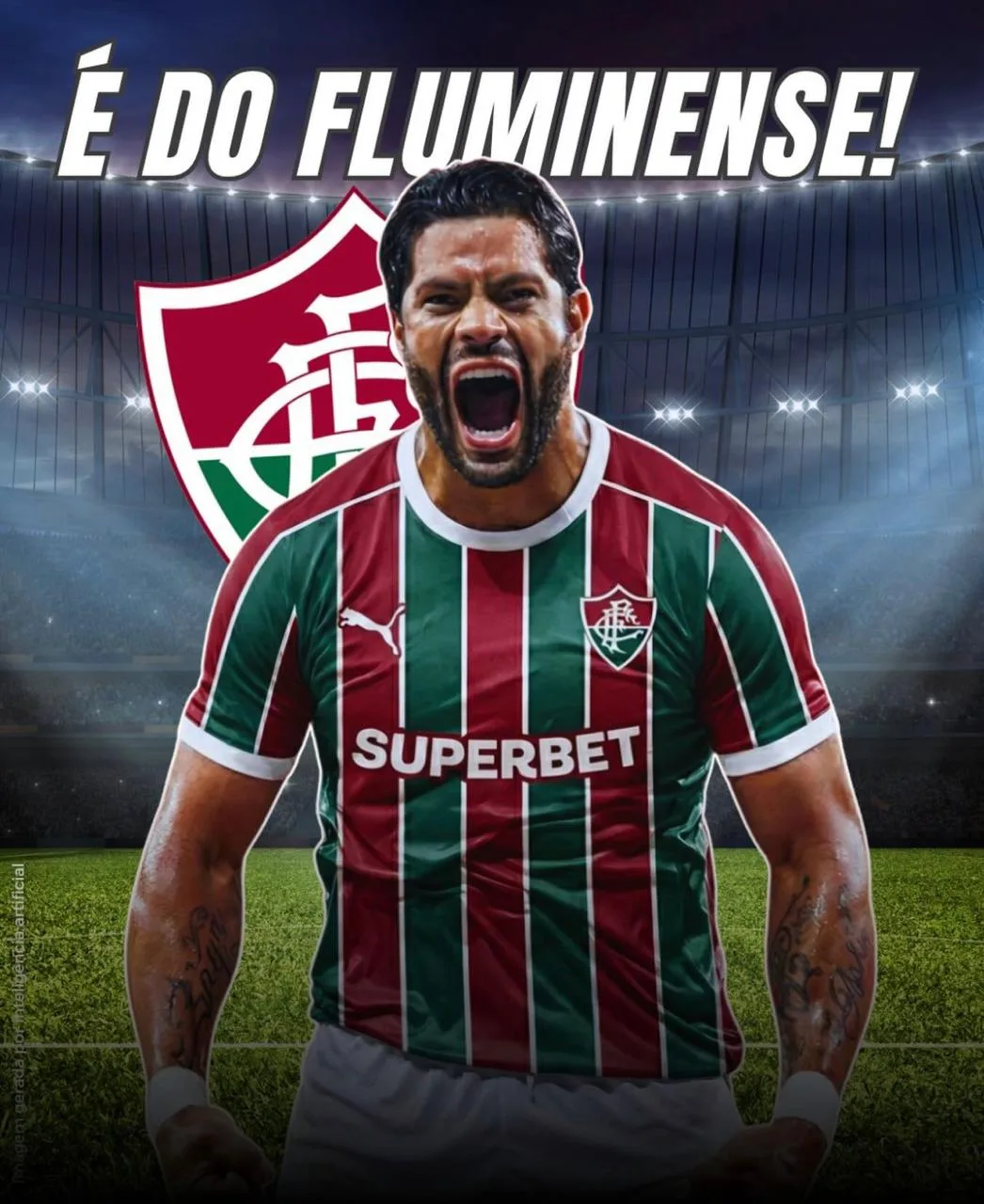 Fluminense anuncia contratação do atacante Hulk