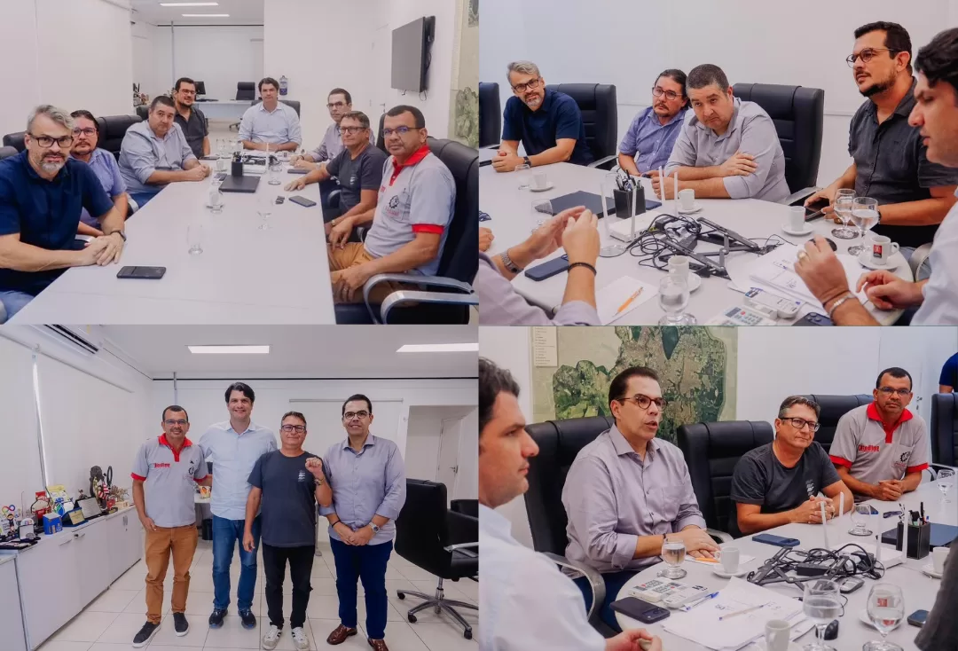 Força-tarefa: Leo Bezerra reúne Emlur, sindicato e empresas de limpeza urbana para garantir serviços de qualidade para população