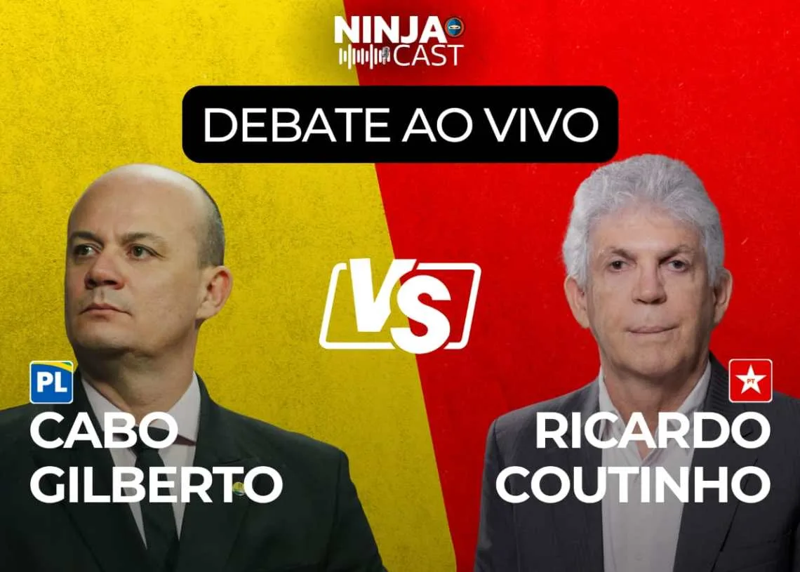 Frente a frente: Blog Chico Soares transmite debate entre Cabo Gilberto e Ricardo Coutinho