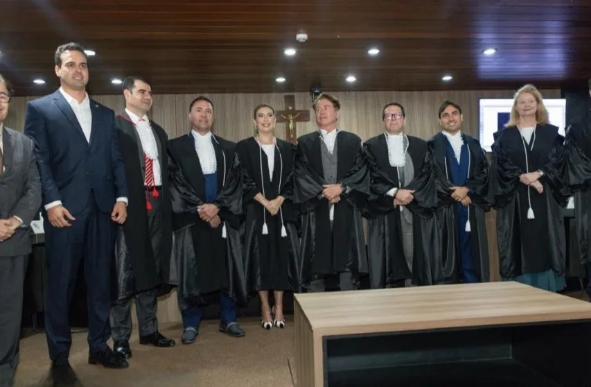 Governador prestigia posse da advogada Giovanna Mayer como membro do TRE-PB