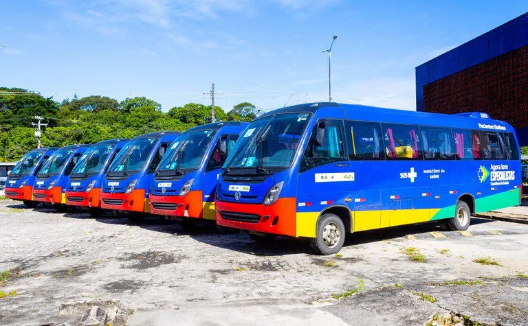 Governo da Paraíba recebe 118 veículos do Ministério da Saúde para ampliar estrutura do SUS e assistência aos pacientes