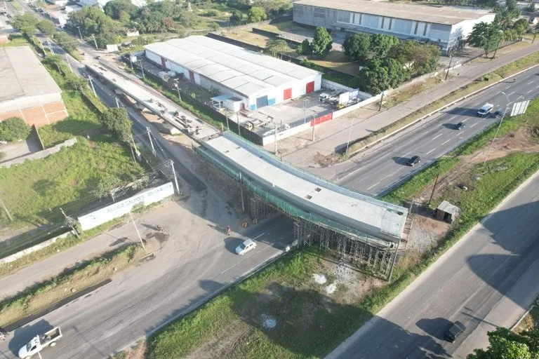 Interdições alteram trânsito no viaduto do bairro das Indústrias a partir de quinta-feira