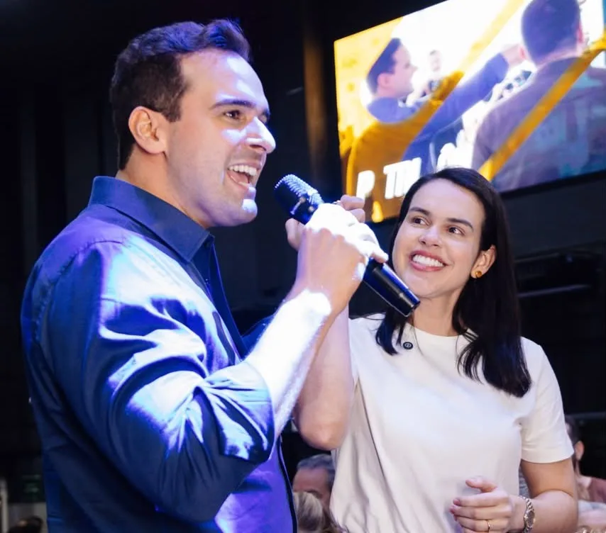 Lucas anuncia Rafaela como coordenadora da campanha
