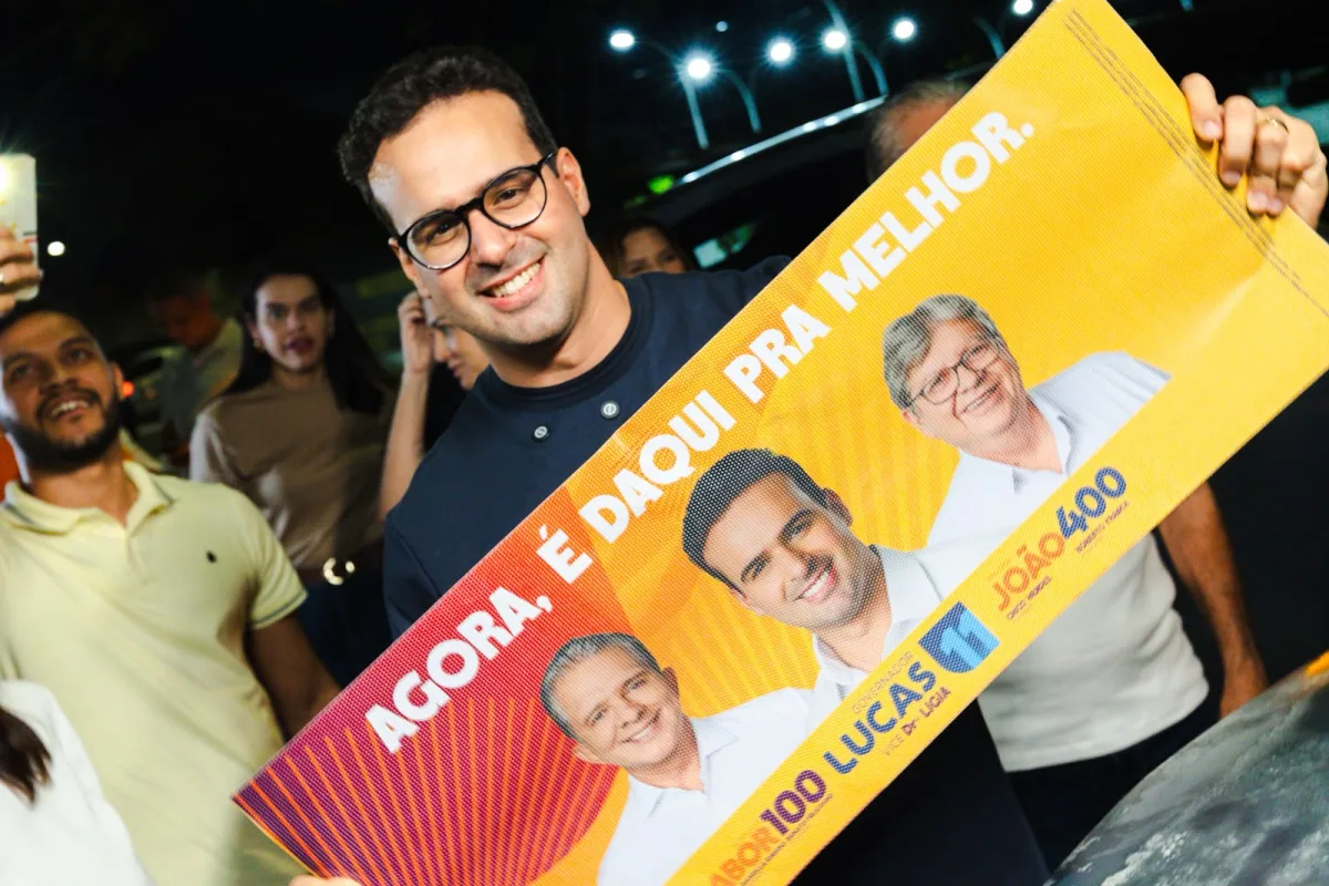 Lucas dá pontapé inicial da campanha com mobiliação em João Pessoa, Campina e Santa Rita