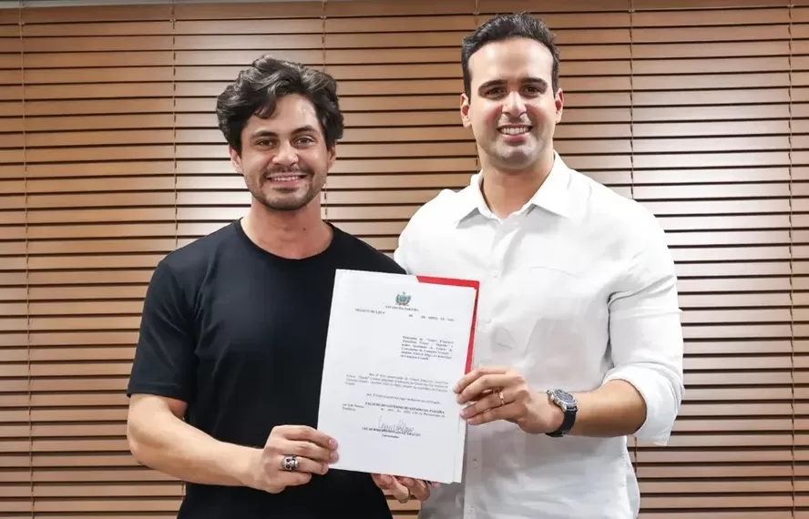 Lucas Ribeiro anuncia homenagem a Shaolin em teatro do Centro de Convenções de Campina Grande e inauguração para 1º de julho