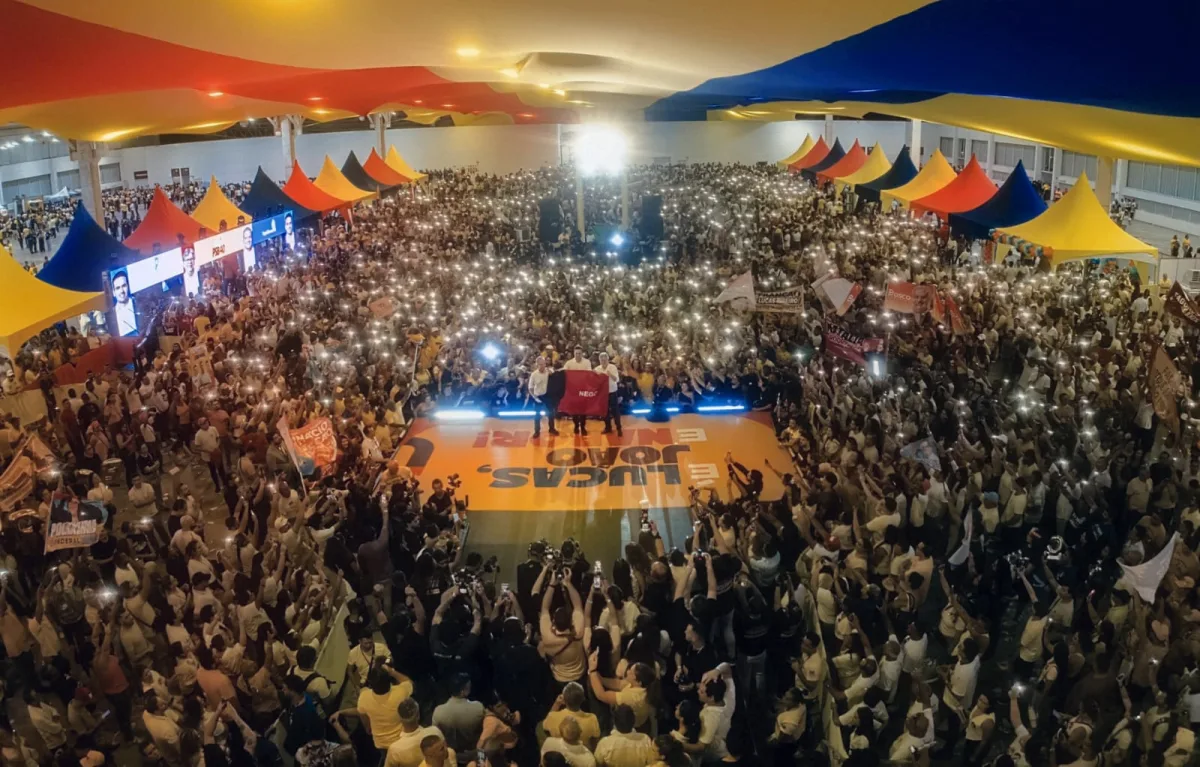 LUCAS RIBEIRO, JOÃO AZEVÊDO E NABOR WANDERLEY OFICIALIZAM CANDIDATURAS DURANTE CONVENÇÃO EM JOÃO PESSOA
