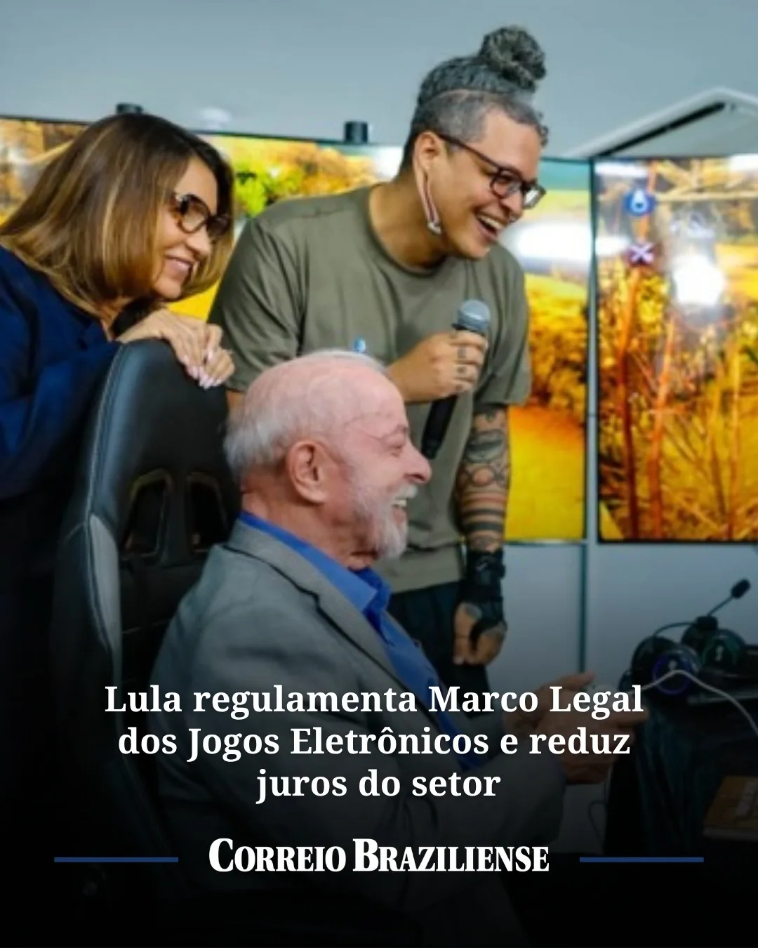 Lula regulamenta Marco Legal dos Jogos Eletrônicos e reduz juros do setor