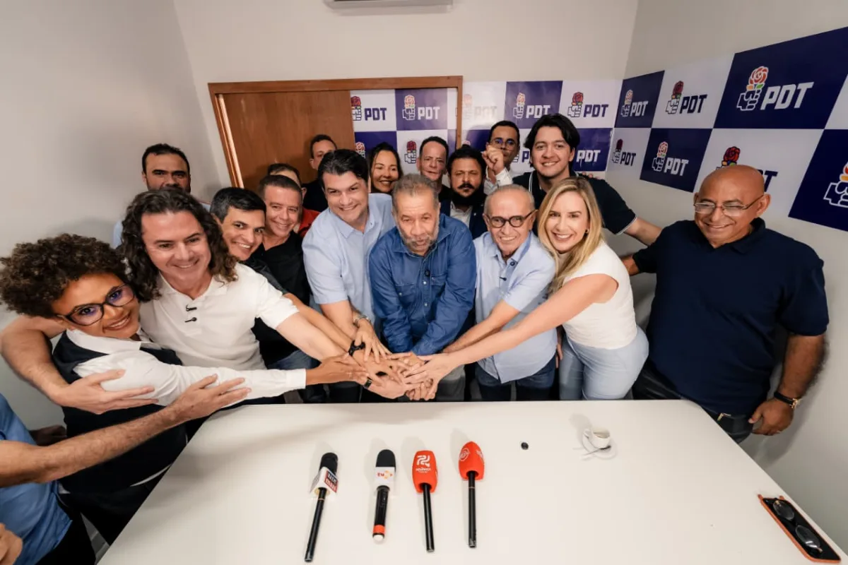 Lupi oficializa apoio do PDT a Cícero para o Governo e afirma: "aquilo que o coração da gente quer desde o começo"