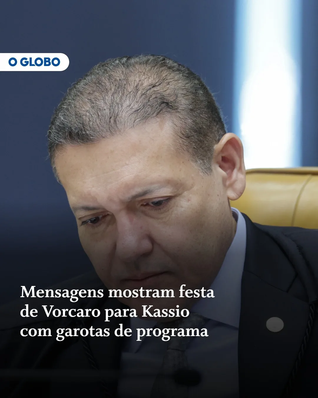 Mensagens mostram festa de Vorcaro para Kassio com garotas de programa