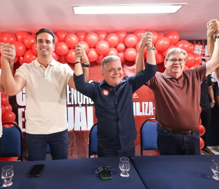 Mobiliza oficializa apoio à reeleição de Lucas Ribeiro ao Governo da Paraíba