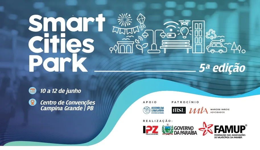Municípios podem inscrever projetos para premiação do Smart Cities Park 2026 em CG