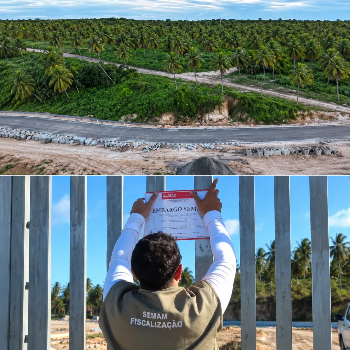 NA VILA DOS PESCADORES: Embargo de condomínio de luxo na praia da Penha, em João Pessoa, repercute na imprensa nacional