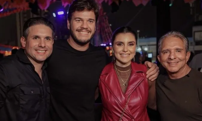 No Maior São João do Mundo, Bruno e Nabor viram cena política de repercussão estadual
