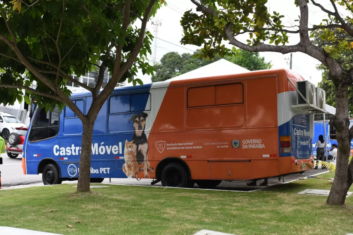 Paraíba Pet: Castramóvel chega ao bairro de Gramame, em JP, nesta segunda-feira