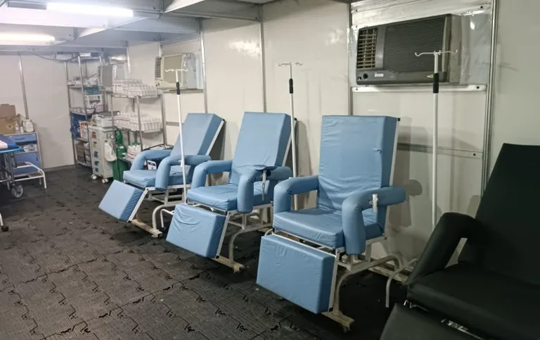 São João: SES instala posto médico no Terreiro do Forró, em Patos