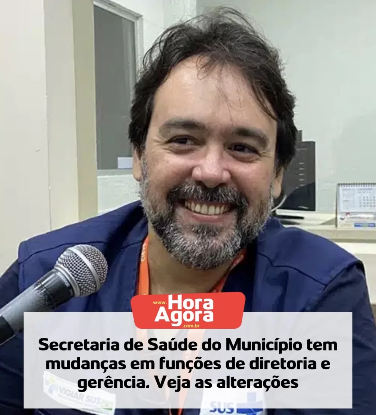 Secretaria de Saúde do Município tem mudanças em funções de diretoria e gerência. Veja as alterações