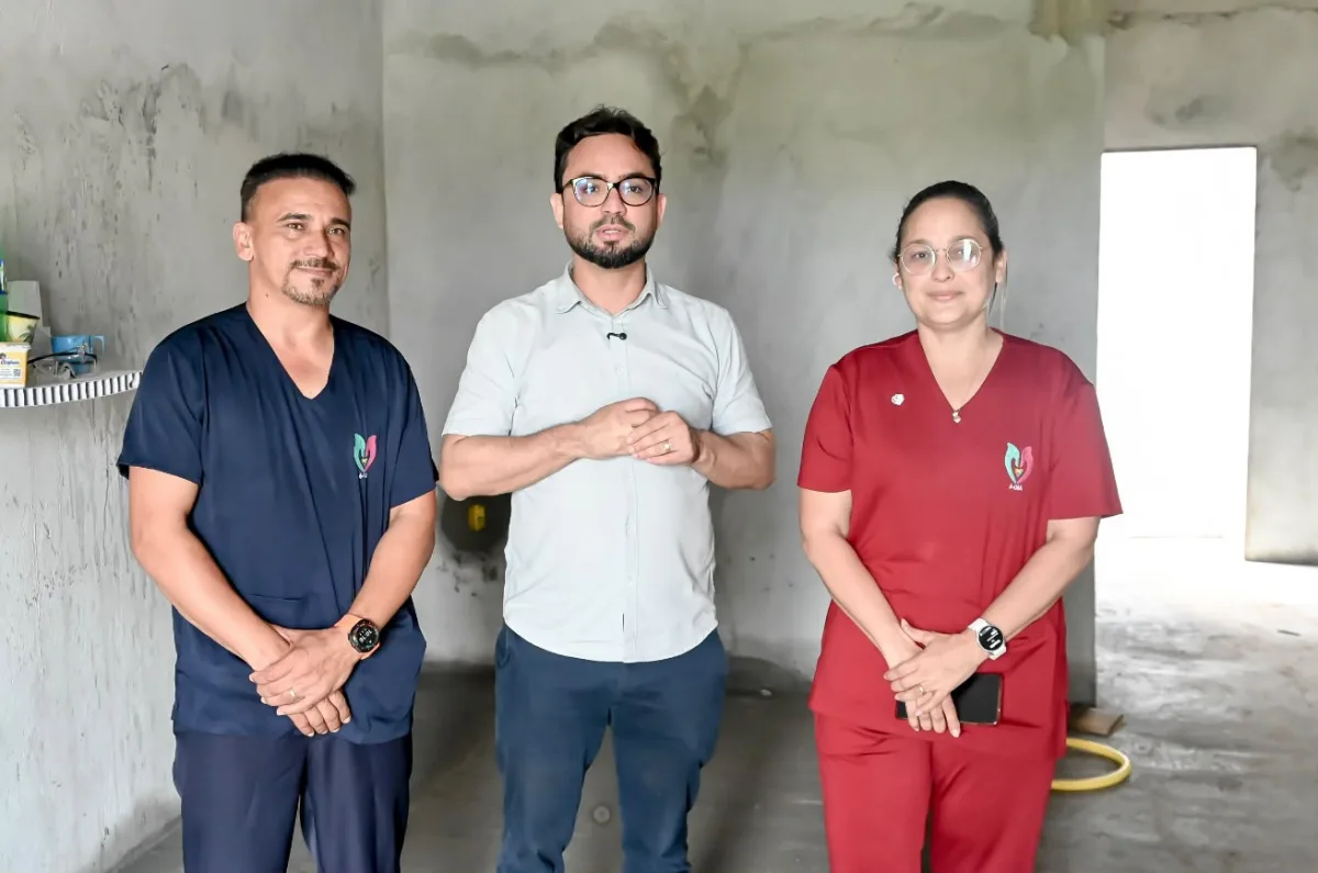 Tibério Limeira visita obras da Unidade II da A-IMA e comemora ampliação em atendimentos para crianças autistas