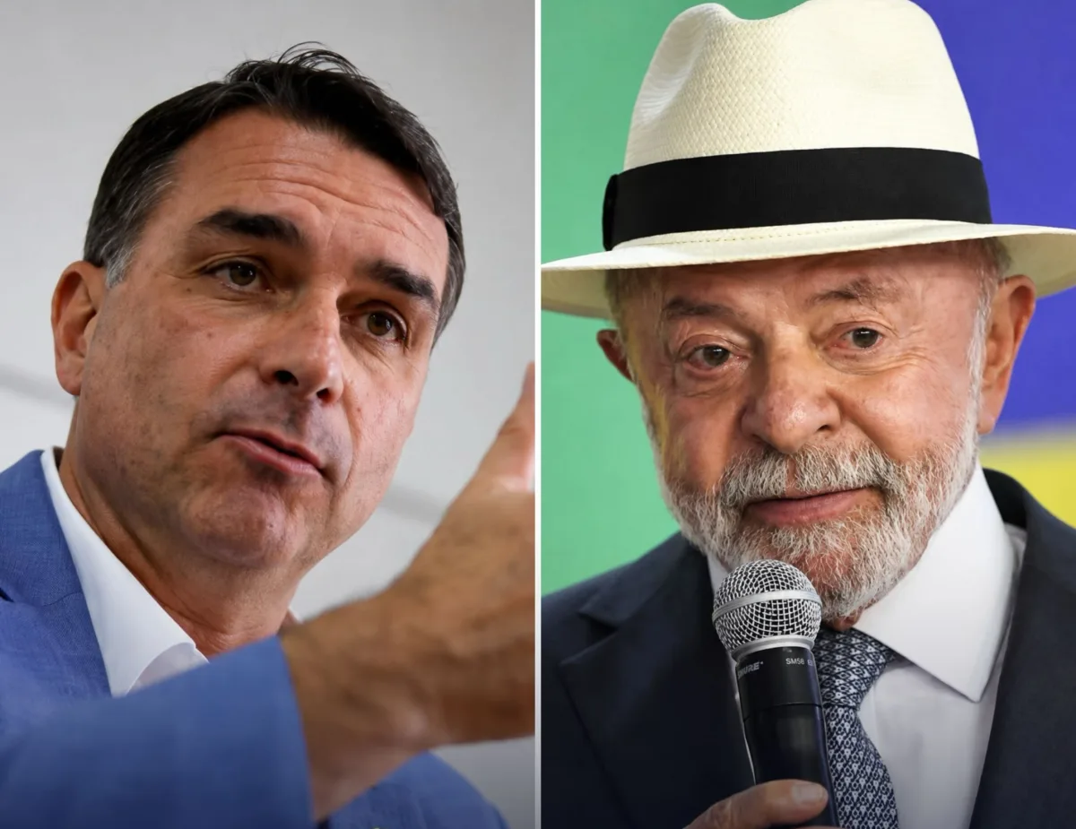 URGENTE: Flávio abre 5 pontos de vantagem e lidera disputa contra Lula