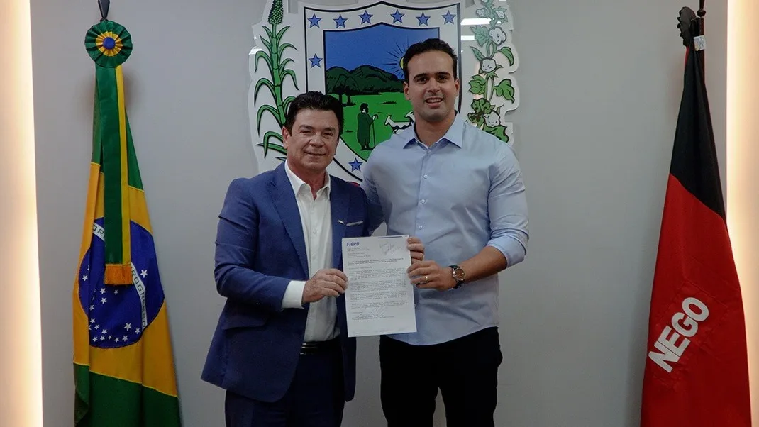 Acompanhado de empresários, presidente da FIEPB apresenta ao governador pedido para a revitalização do Distrito Industrial de João Pessoa