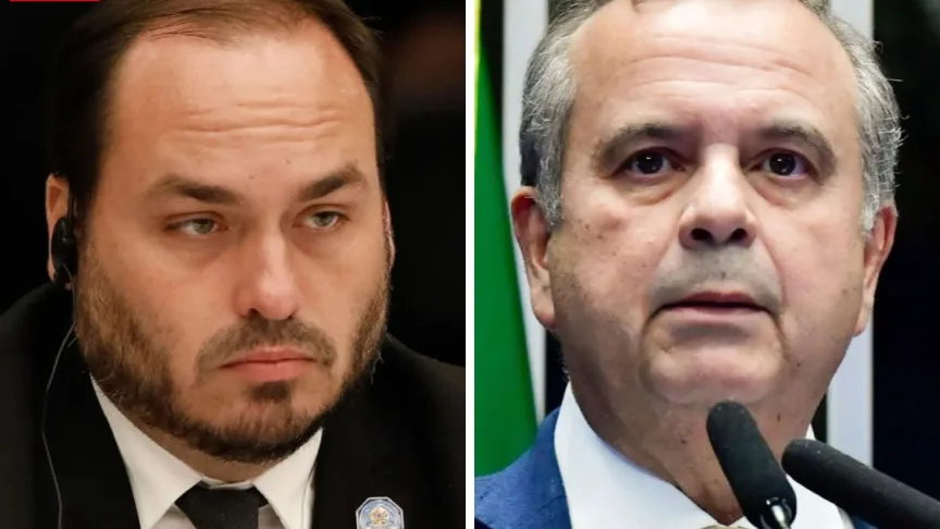 Após visita a Jair Bolsonaro, Carlos reafirma apoio a Rogério Marinho