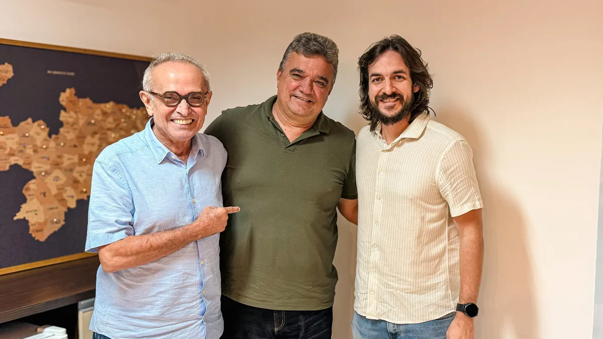 Cícero Lucena recebe apoio de Clodoaldo Beltrão, ex-prefeito de São Miguel de Taipu