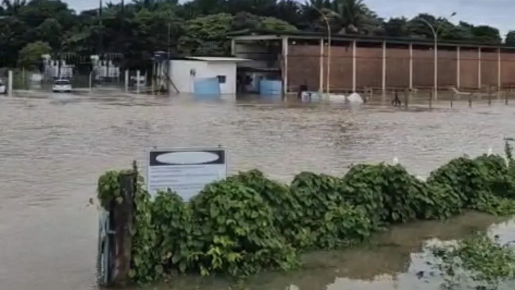 Cheia do Rio Gramame atinge estação da Cagepa