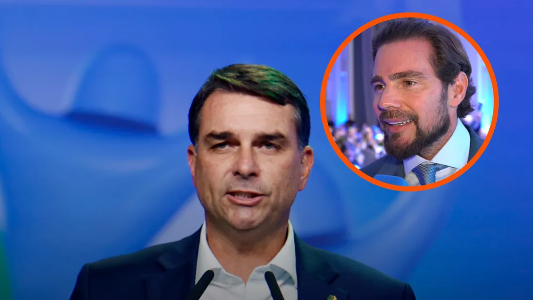 Daniel Vorcaro recebeu Flávio Bolsonaro em sua casa em 2025