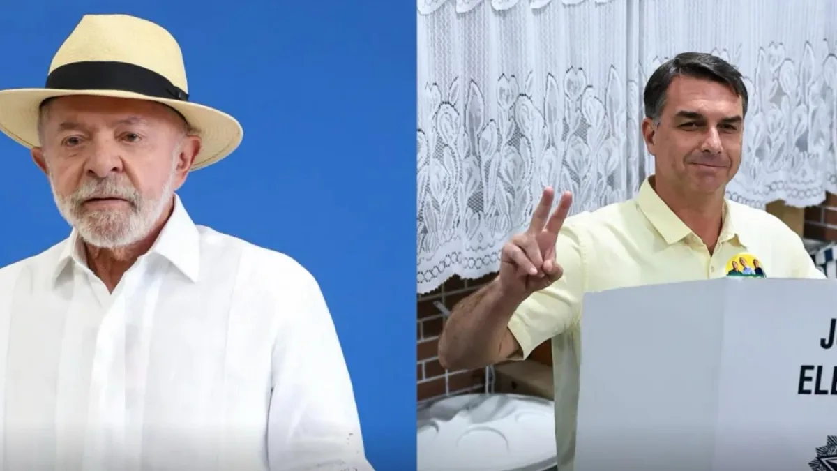 Datafolha 2° turno: Flávio tem 52% e Lula, 48%