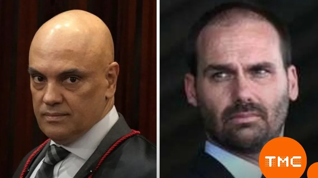 DECISÃO DO STF: Moraes manda prender Eduardo Bolsonaro e determina cancelamento de passaportes
