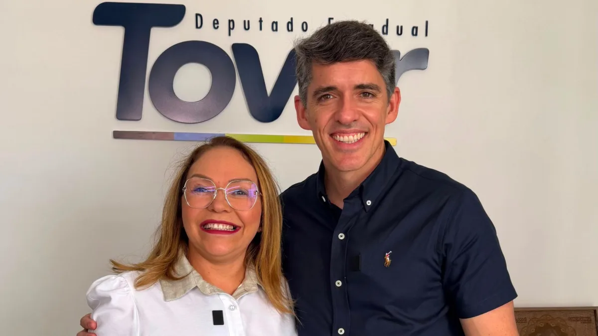 Deputado Tovar recebe apoio da ex-deputada Eva Gouveia para seu projeto de reeleição à Assembleia Legislativa