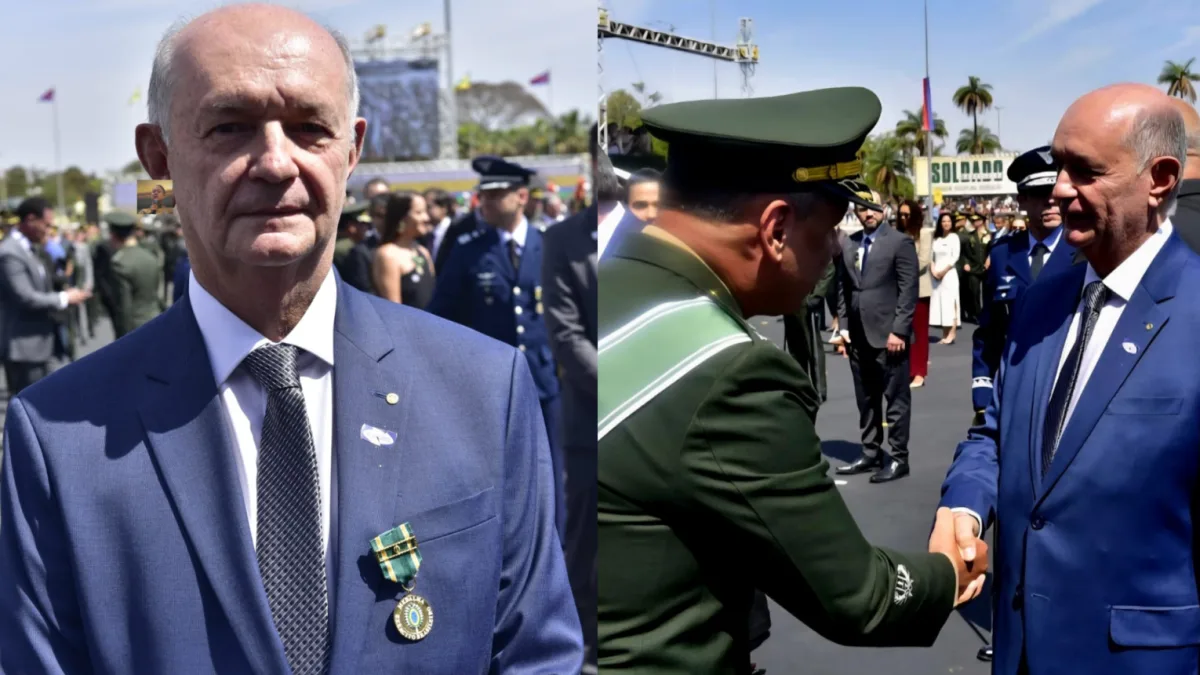Desembargador Aluízio Bezerra recebe medalha de honra do Exército Brasileiro, em Brasília