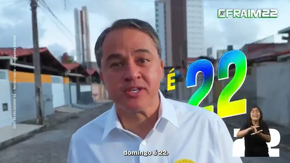 Efraim encerra Guia Eleitoral com mensagem de mudança: “Quando ele começa, só cresce”