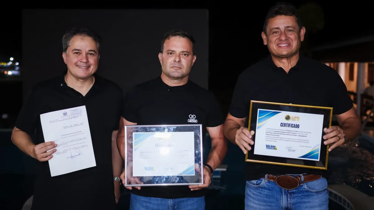 Efraim, Walber Virgulino e Tiago Cartaxo celebram reconhecimento da Expo Sousa como Patrimônio Cultural da Paraíba