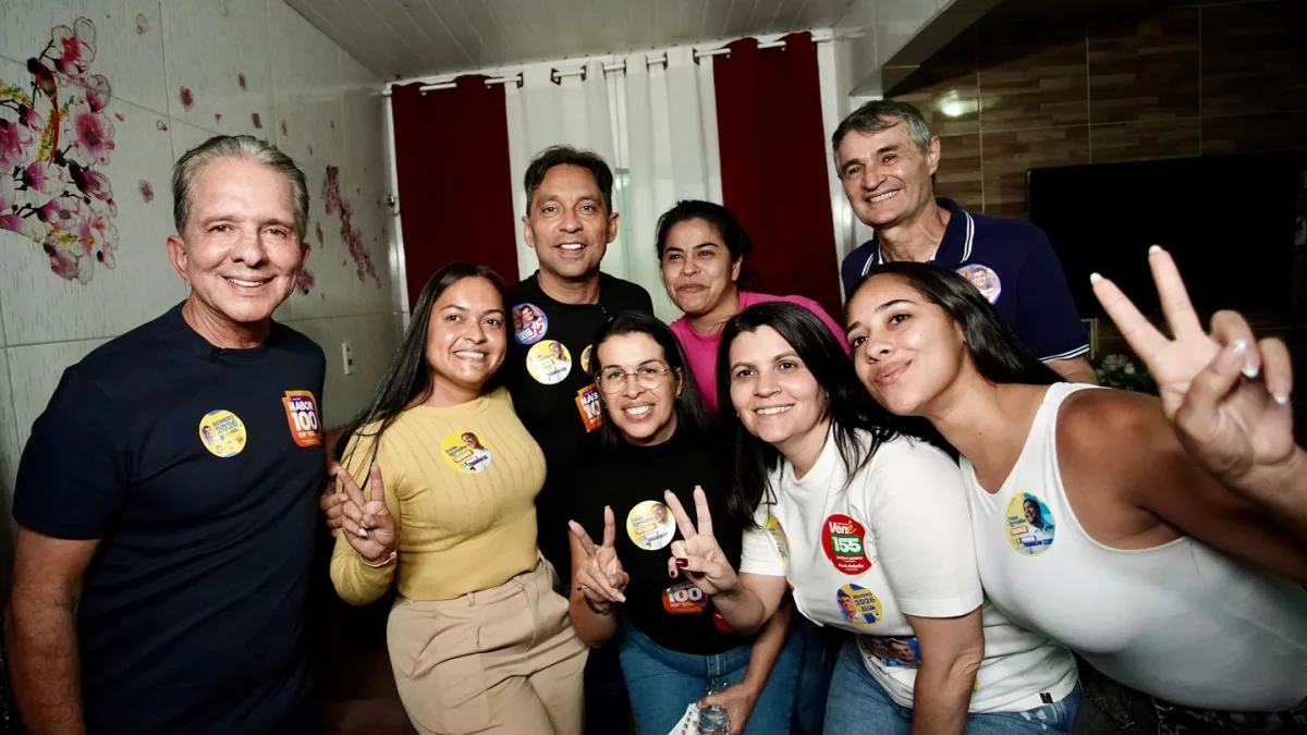 Em caminhada por Lagoa Seca, Romero Rodrigues e Fábio Ramalho reforçam apoio a Nabor