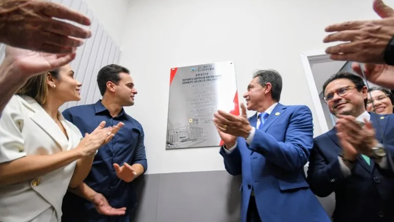 Em JP, Lucas Ribeiro reforça combate ao crime e entrega nova sede do DRACCO