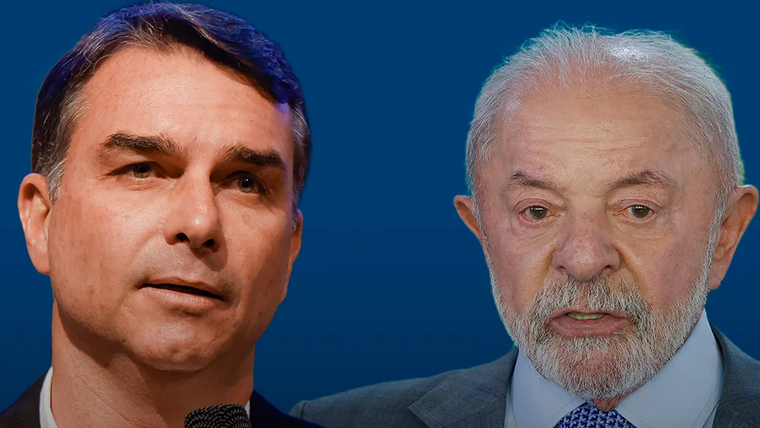 Flávio tem 50% dos votos válidos contra 50% de Lula, diz Datafolha