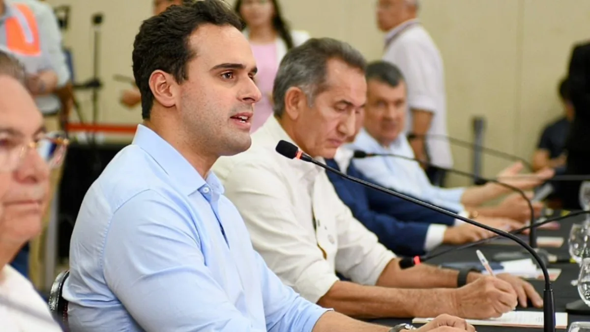 Governador Lucas Ribeiro e ministro Waldez Góes sobrevoam área afetada pelas chuvas e alinham ações com prefeitos
