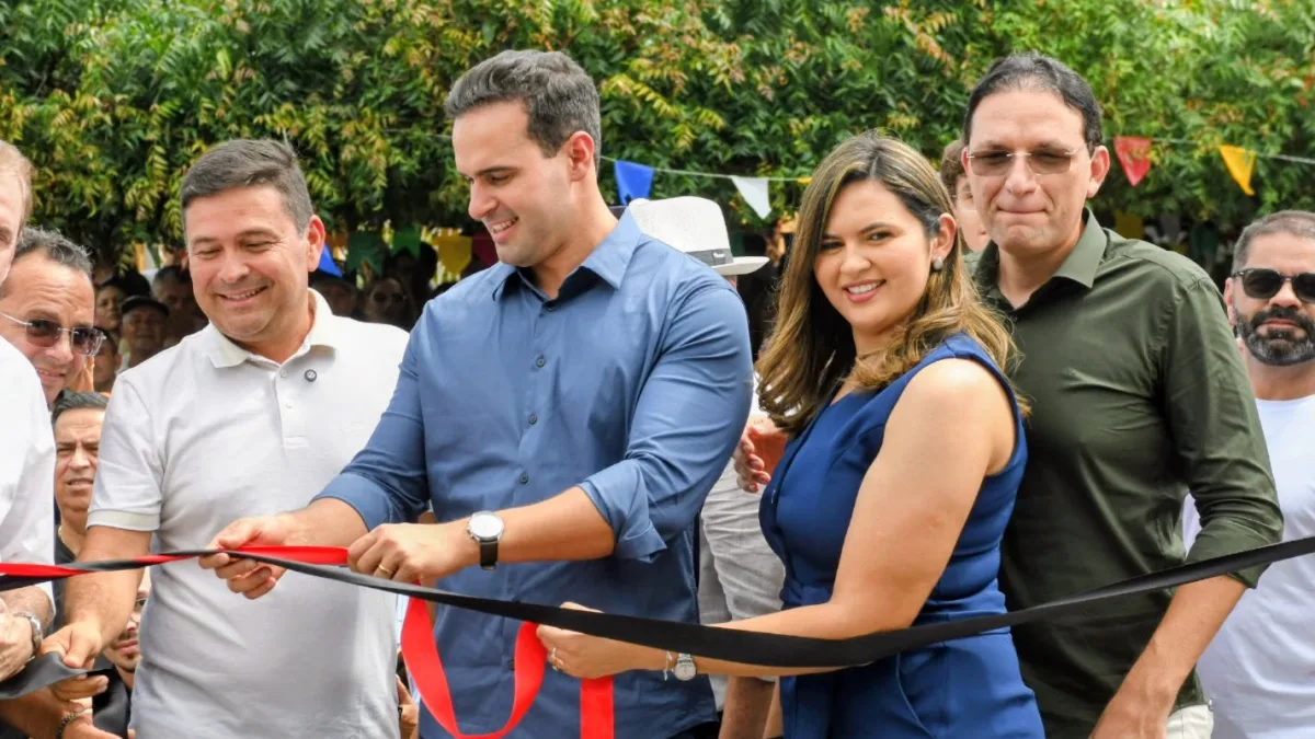 Governador Lucas Ribeiro inaugura creche em Condado e vistoria obras em Vista Serrana