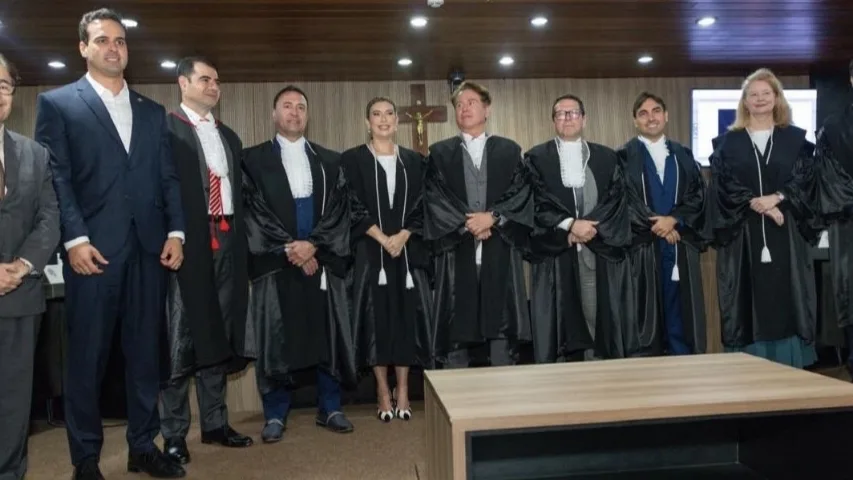 Governador prestigia posse da advogada Giovanna Mayer como membro do TRE-PB