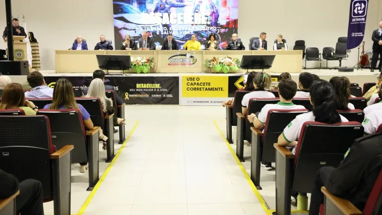 Governo da Paraíba abre campanha do Movimento Maio Amarelo 2026