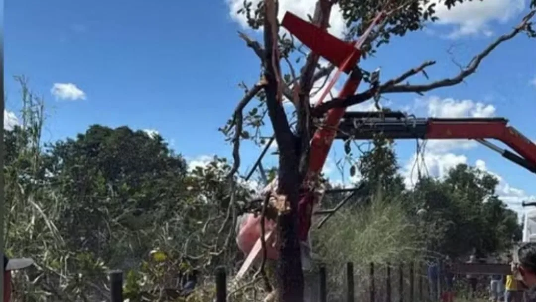 Helicóptero que caiu em fazenda era pilotado pelo pai de Henrique e Juliano