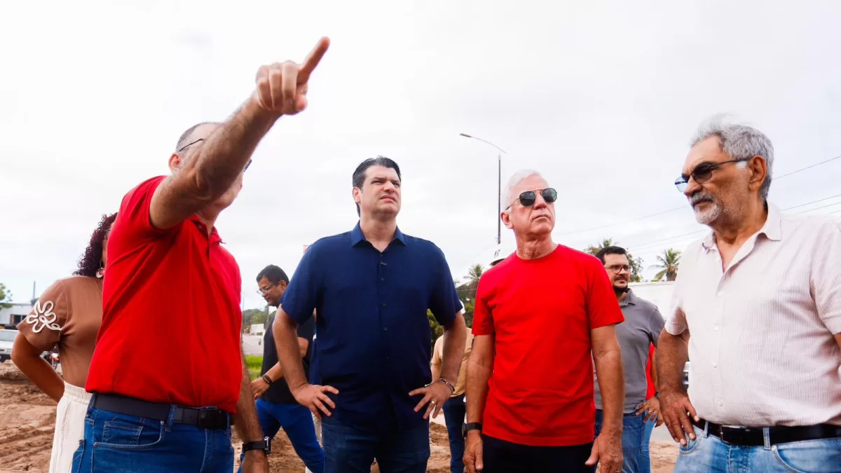 Infraestrutura avança Leo Bezerra destaca evolução da ponte sobre o Rio Cuiá, para acabar com alagamentos e melhorar a mobilidade entre Valentina e Mangabeira 