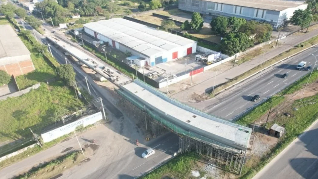 Interdições alteram trânsito no viaduto do bairro das Indústrias a partir de quinta-feira