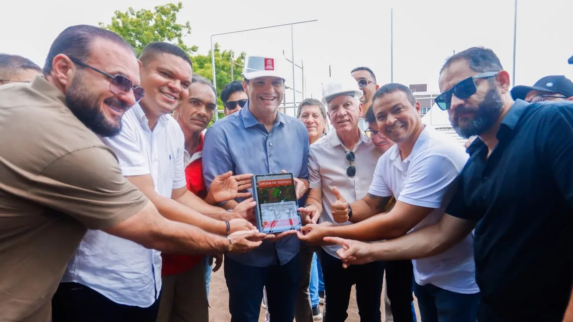 Lazer e convivência: Com obras iniciadas, Leo Bezerra autoriza construção de praça no Novo Milênio e pede agilidade para entrega