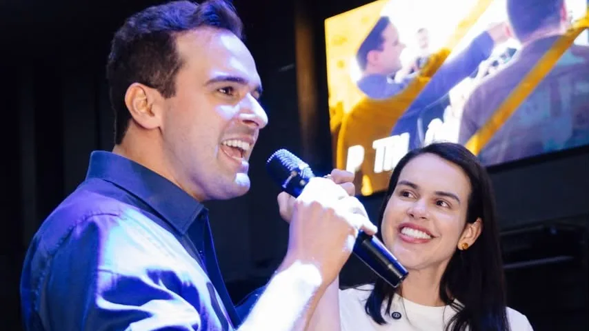 Lucas anuncia Rafaela como coordenadora da campanha